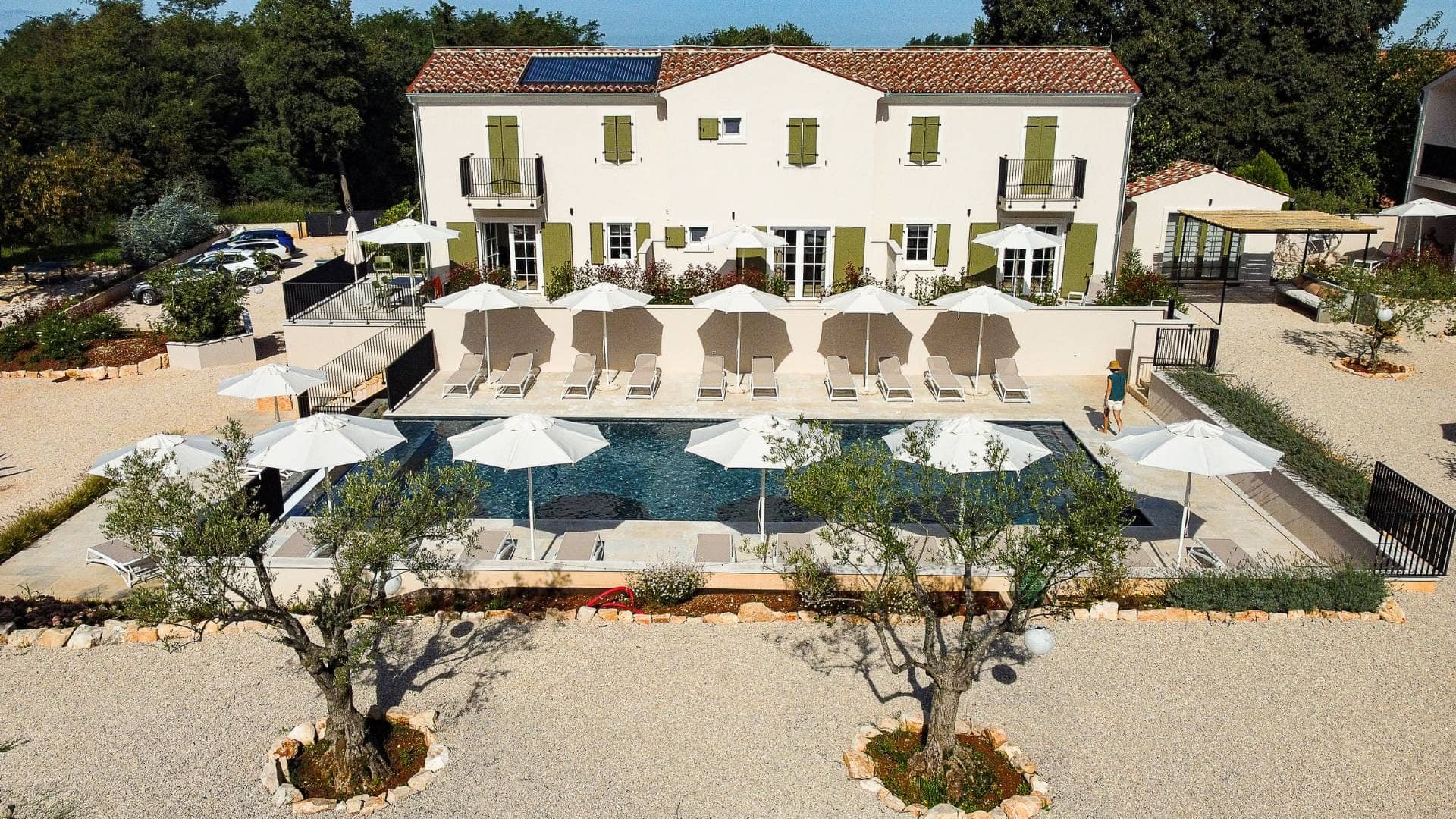 Boutique Resort with saltwater pool in Istria Croatia